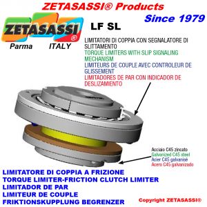 TORQUE LIMITER WITH SLIDING INDICATOR "LFSL"