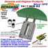 TENSOR DE CADENA AUTOMATICO LINEAL TA1 INOX KU cabeza a arco redondo (casquillos PTFE) Newton110:240