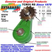 AUTOMATIC ARM CHAIN TENSIONER TCR05 with idler sprocket RS RD RT Newton30:80