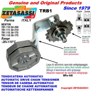 AUTOMATIC ARM CHAIN TENSIONER TRB1 with idler sprocket AC Newton30:175