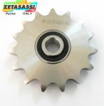 STAINLESS STEEL IDLER SPROCKETS TYPE AC WITH STAINLESS STEEL BEARING